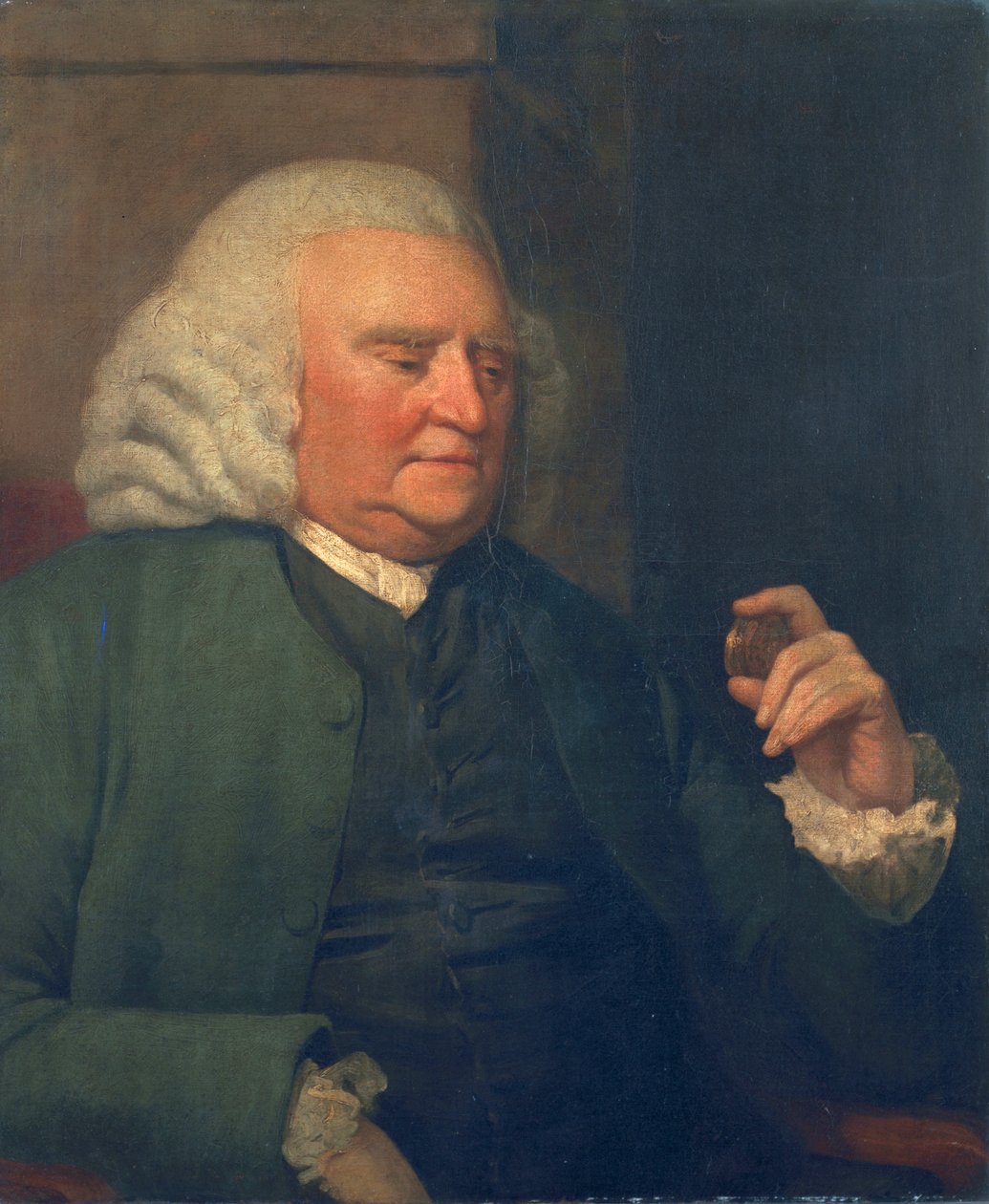 Unbekannter Mann, genannt Samuel Johnson von John Opie