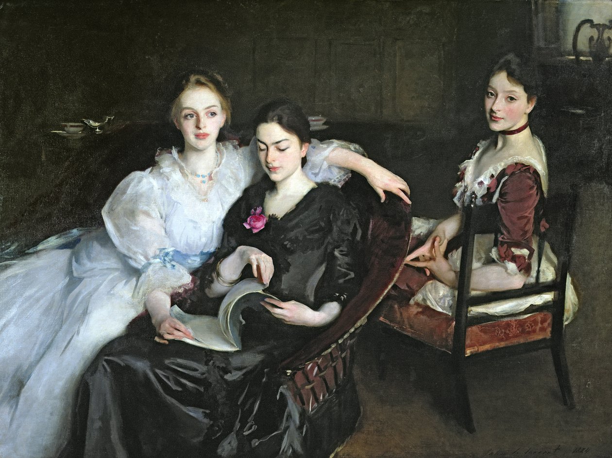 Die Fräulein Vickers, 1884 von John Singer Sargent