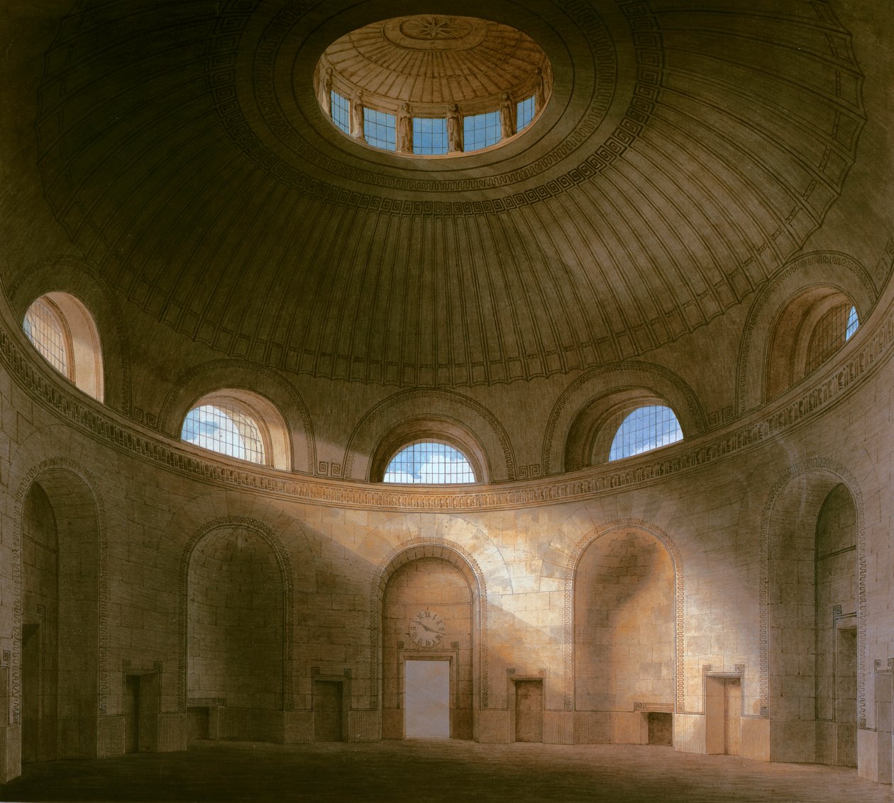 John Soane: Rotunde der Bank von England, 1798 von John Soane