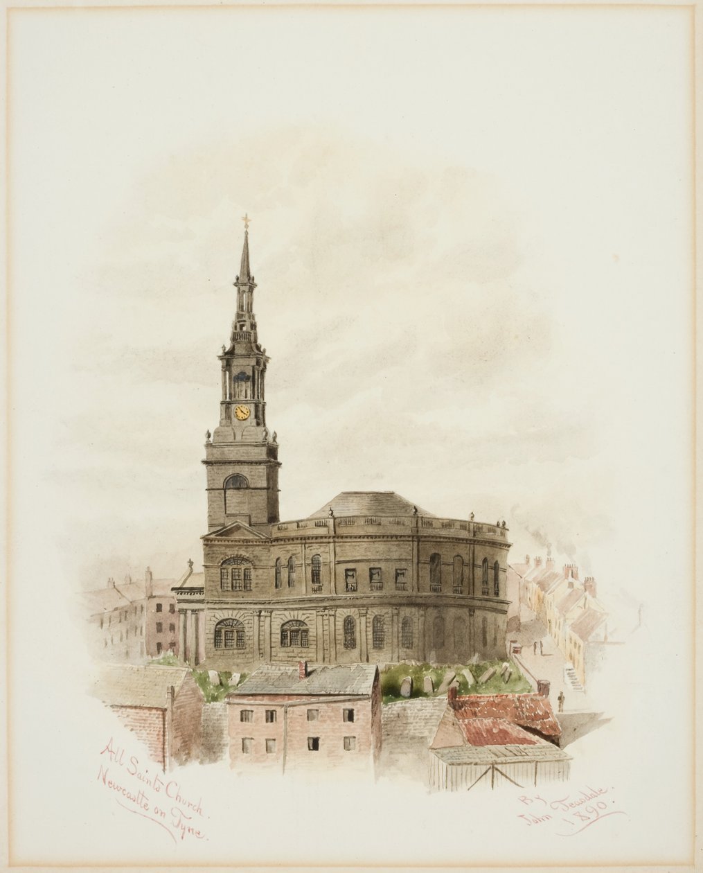All Saints Church, Newcastle upon Tyne von John Teasdale