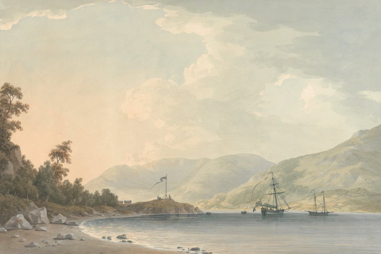 Zugang zum Belle Grange Park von John Warwick Smith