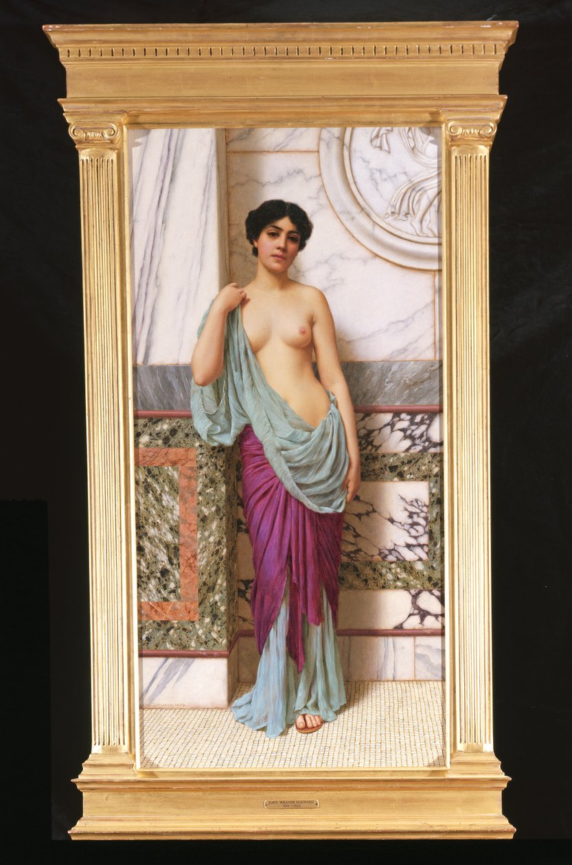 Im Tepidarium, 1909 von John William Godward