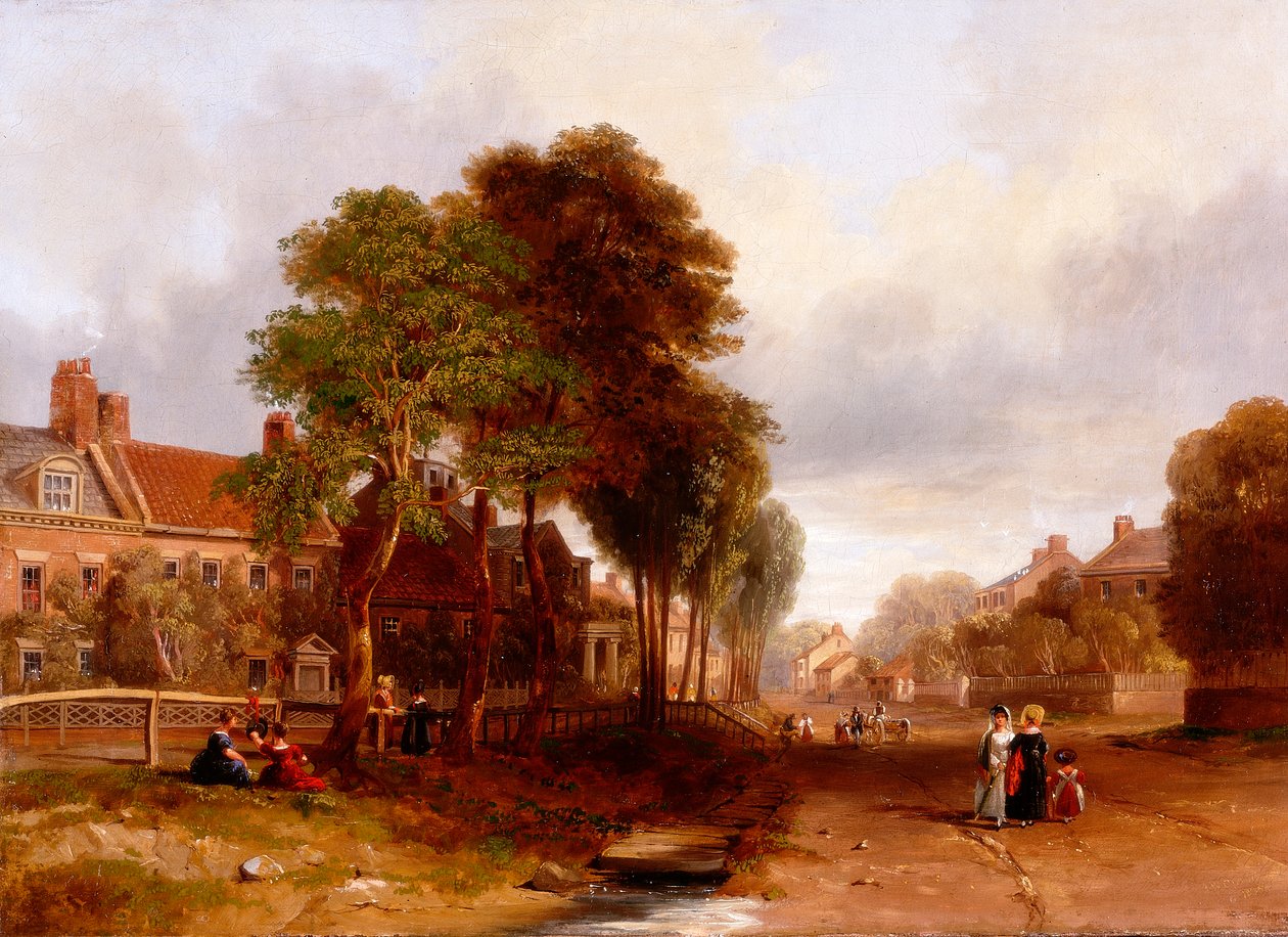 Westoe Village, 1835 von John Wilson Carmichael