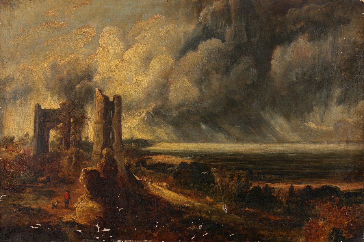 Hadleigh Castle, die Mündung der Themse – Morgen nach einer stürmischen Nacht von John (after) Constable