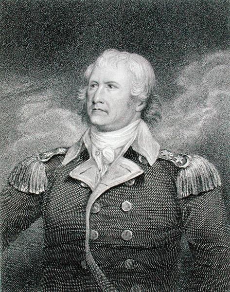 Generalmajor William Moultrie (1730-1805) graviert von Edward Scriven (1775-1841) von John (after) Trumbull