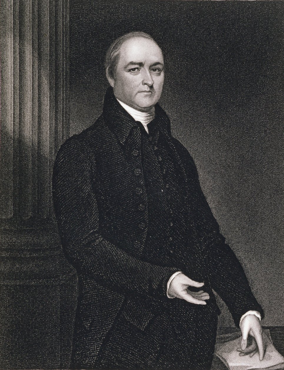 Revd. Timothy Dwight (1752-1817) graviert von John B. Forrest (1814-70) von John (after) Trumbull