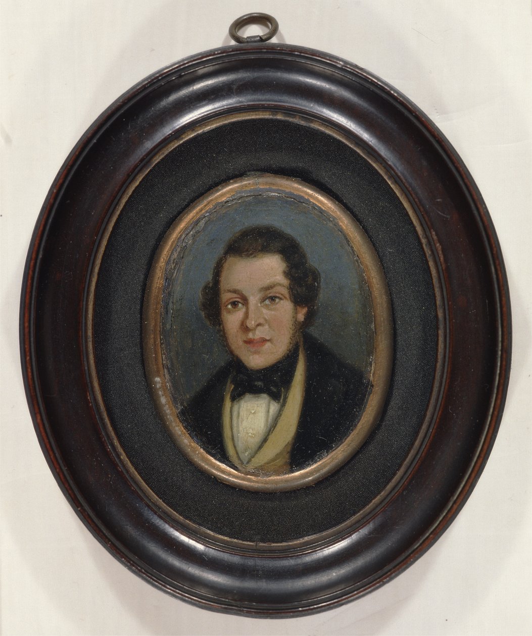 Miniatur: Porträt von Abram Constable (1783-1862), Bruder des Künstlers von John (attr. to) Constable