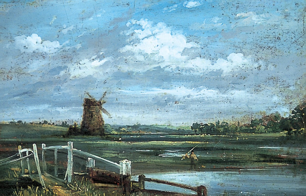 In der Nähe von Haddon, Derbyshire von John (manner of) Constable