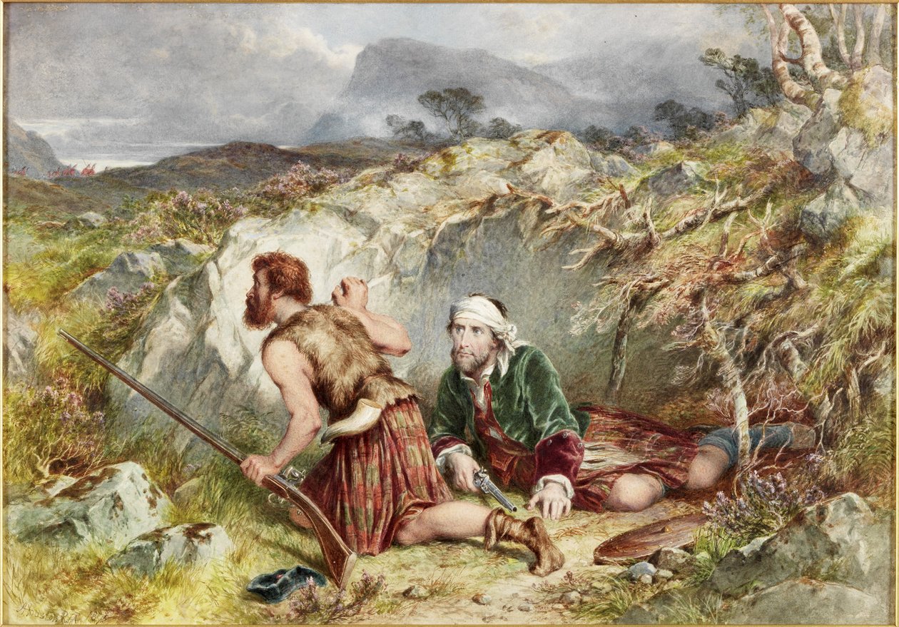 Flüchtlinge von Culloden von John Adam P. Houston