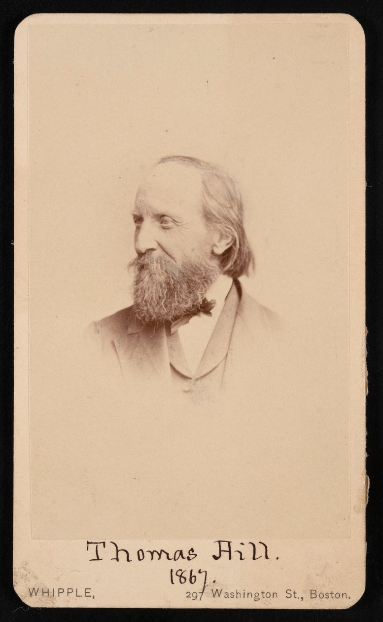 Porträt von Thomas Hill 1818-1891, 1867 von John Adams Whipple