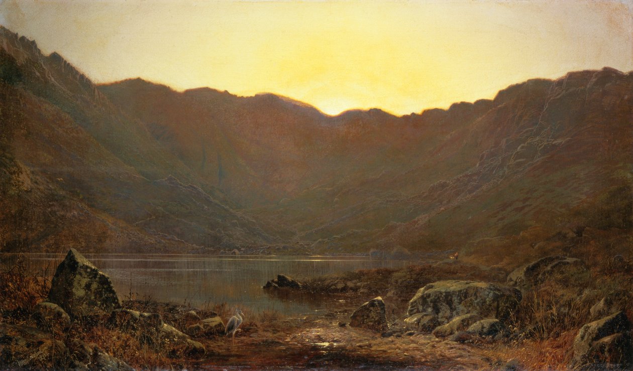 Das Versteck des Reihers von John Atkinson Grimshaw