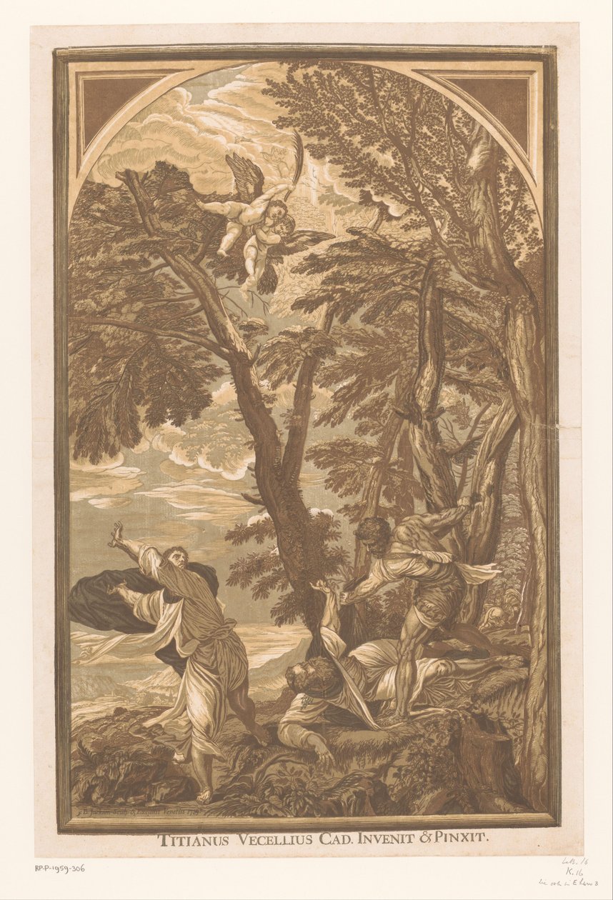 Martyrium des Petrus von John Baptist Jackson
