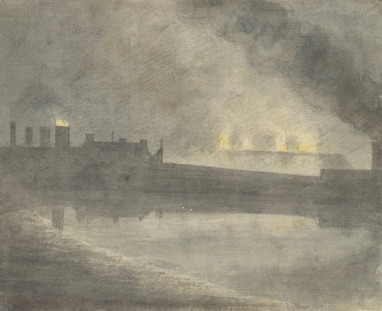 Gießerei in Canon, 1792 von John Baptist Malchair