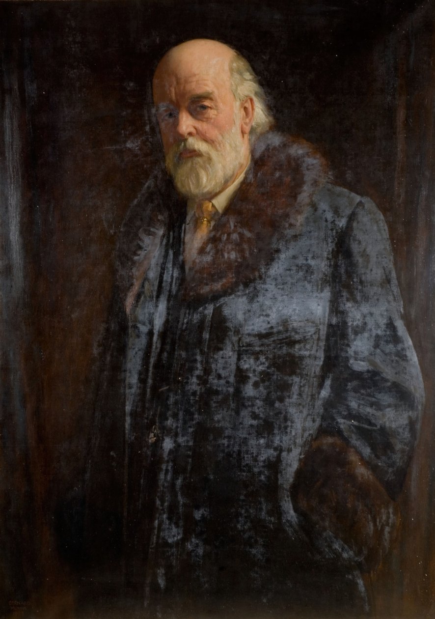 Porträt von Sir Oliver Lodge, 1923 von John Bernard Munns