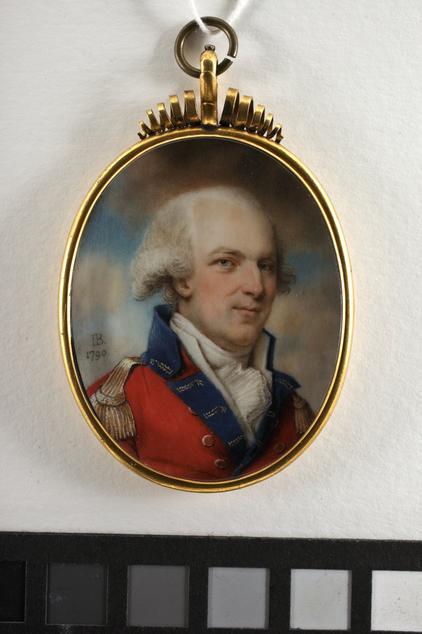 Unbekannter Offizier der Royal Welsh Fusiliers, 1790 von John Bogle