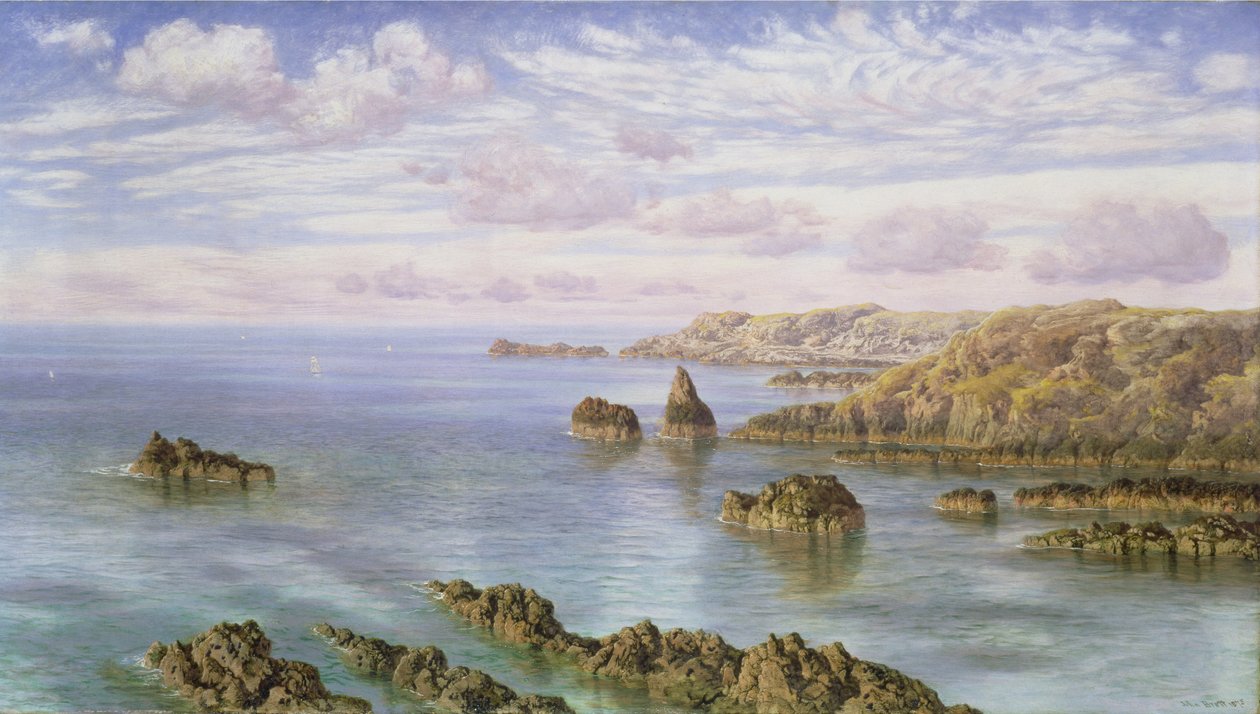 Die Südküste von Guernsey von John Brett