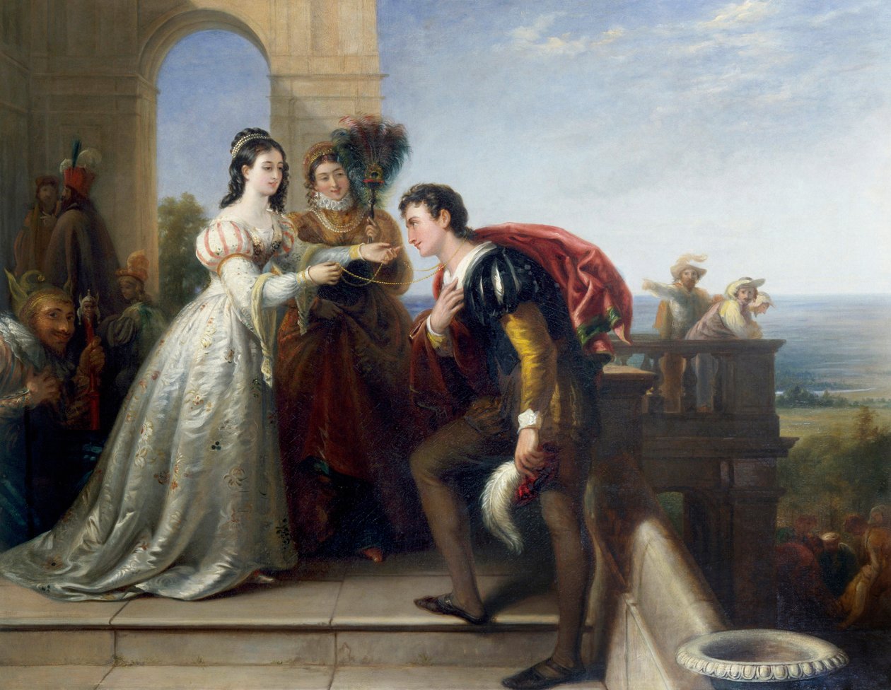 Rosalinde und Orlando, Figuren aus dem Theaterstück 
