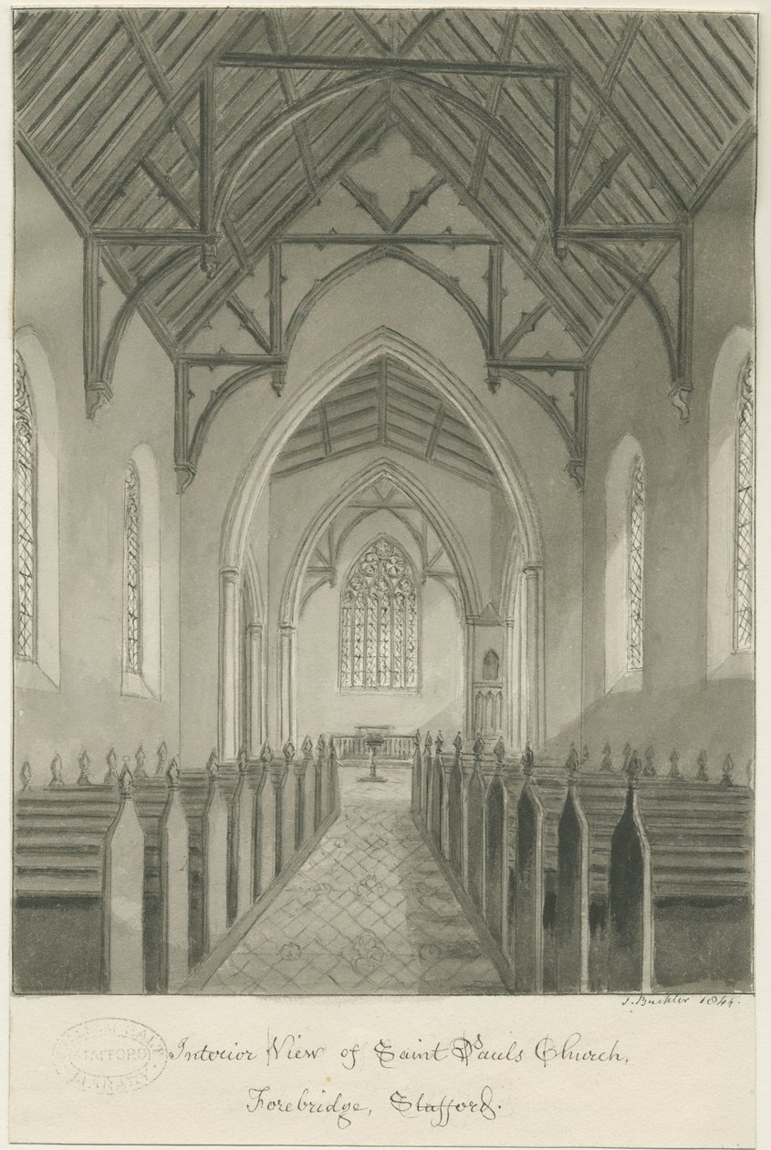 Stafford - Innenraum der St. Paul