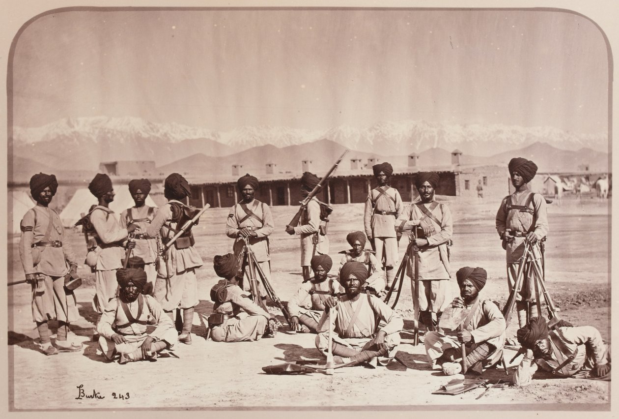 Verdienstorden Sepoys, 23. (Punjab) Regiment der Bengalischen Eingeboreneninfanterie (Pioniere) von John Burke