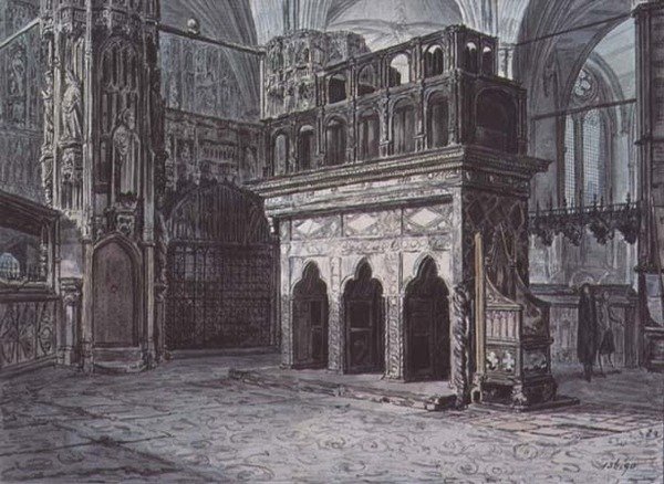 Edward der Bekenner Kapelle, Westminster Abbey von John Carter