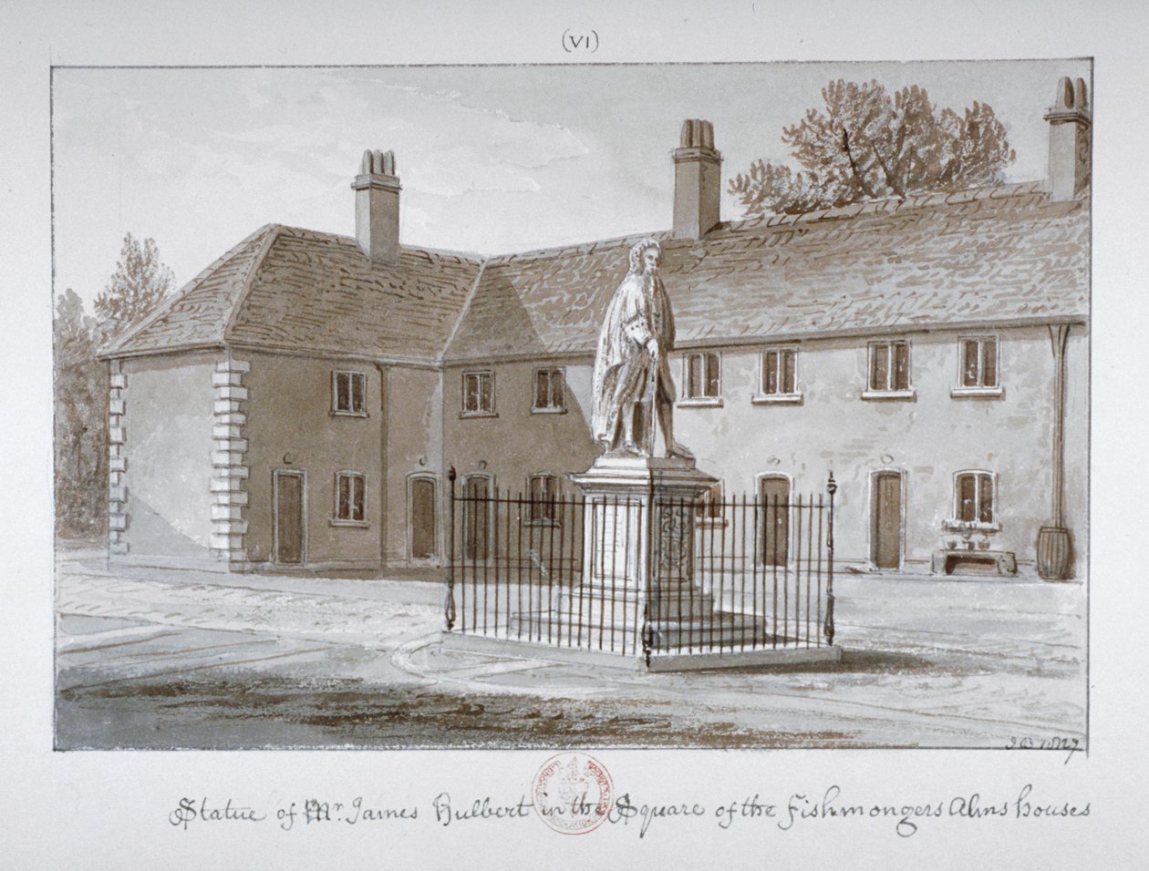 Statue von James Hulbert, St. Peter
