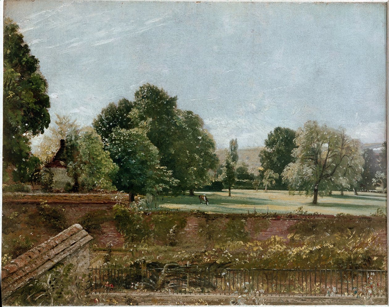Ein Blick auf Salisbury, aus der Bibliothek von Archidiakon Fishers Haus von John Constable