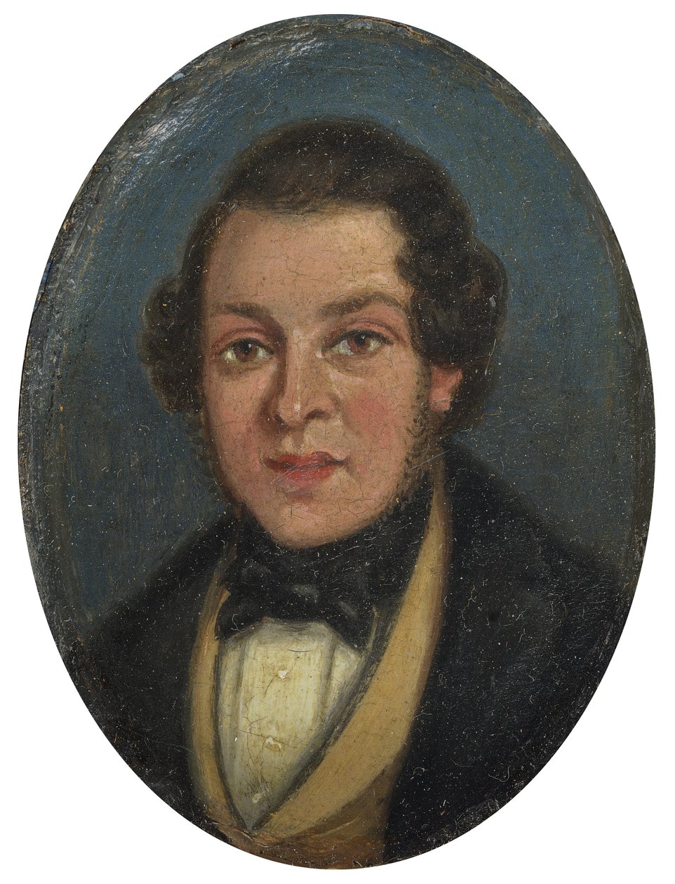 Miniatur: Porträt von Abram Constable, Bruder des Künstlers von John Constable