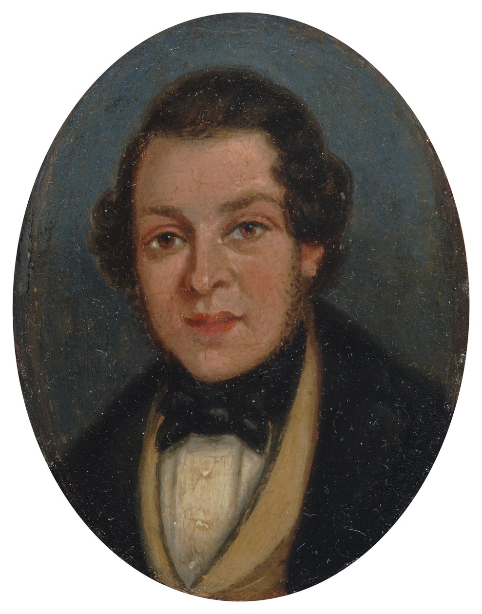 Miniatur: Porträt von Abram Constable, Bruder des Künstlers von John Constable