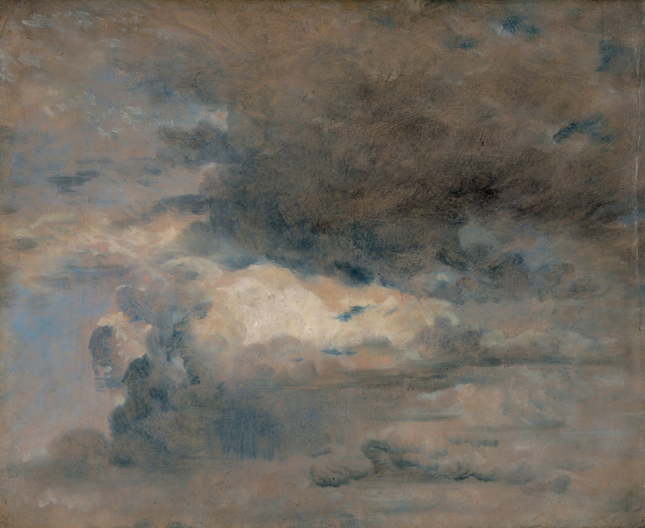 Studie von Wolken - Abend, 31. August 1822 von John Constable