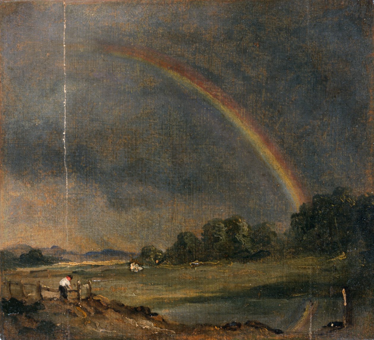 Der Regenbogen von John Constable