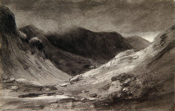 Das Tal von Newlands: Ein sehr stürmischer Nachmittag von John Constable