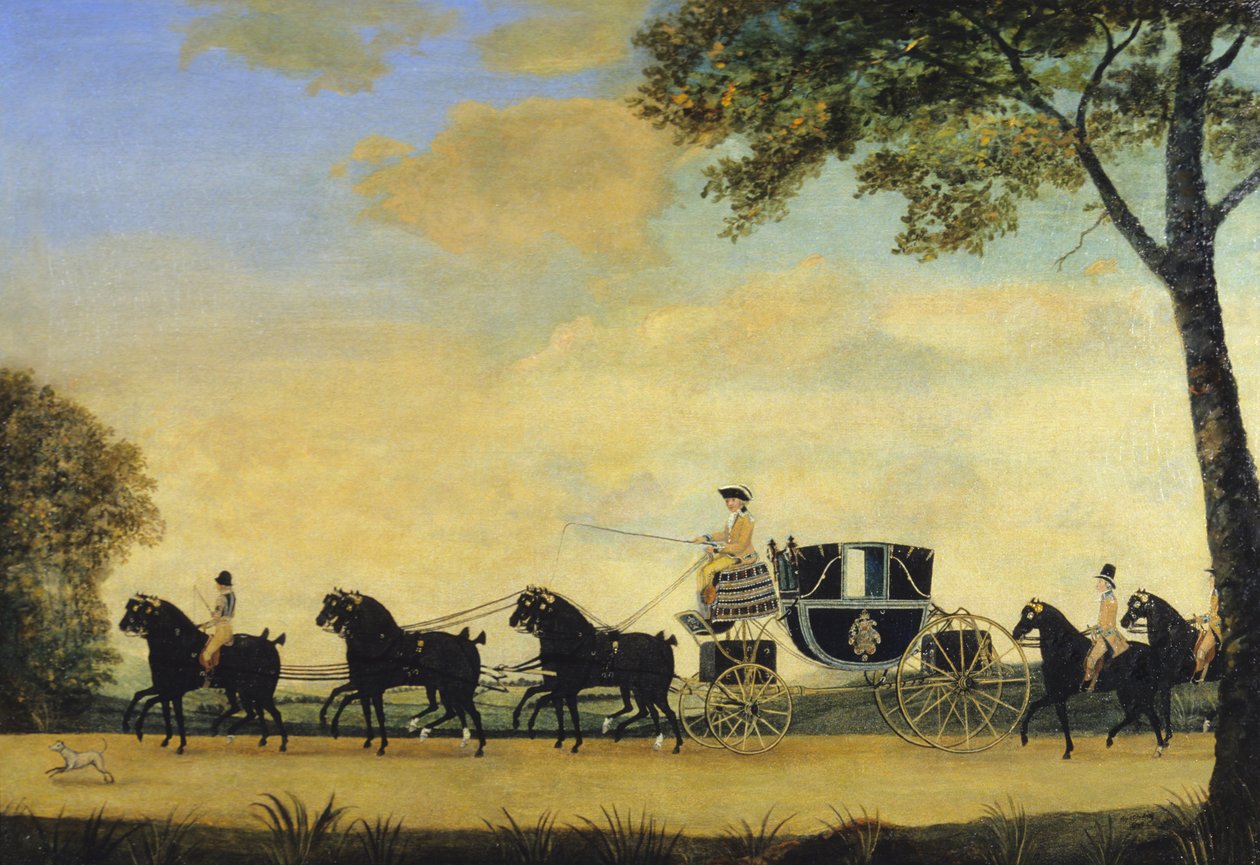Die Kutsche des Marquess of Bath von John Cordrey