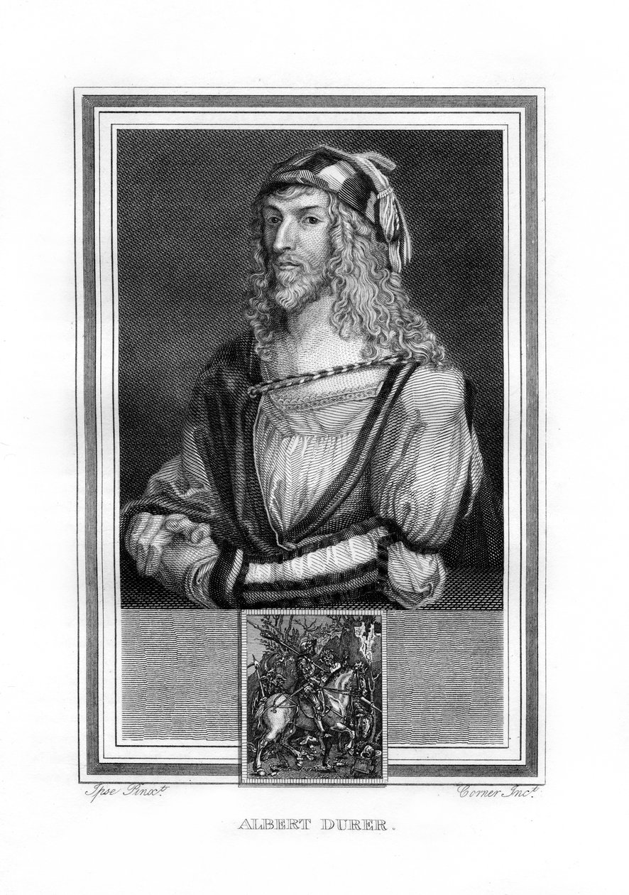 Albrecht Dürer, deutscher Maler und Kupferstecher der nördlichen Renaissance von John Corner