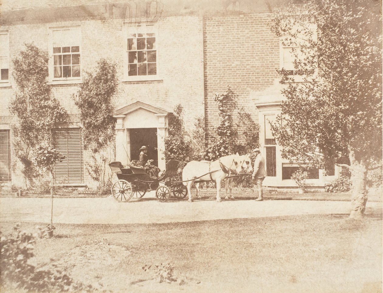 Oakley Cottage, 1853-56 von John Dillwyn Llewelyn