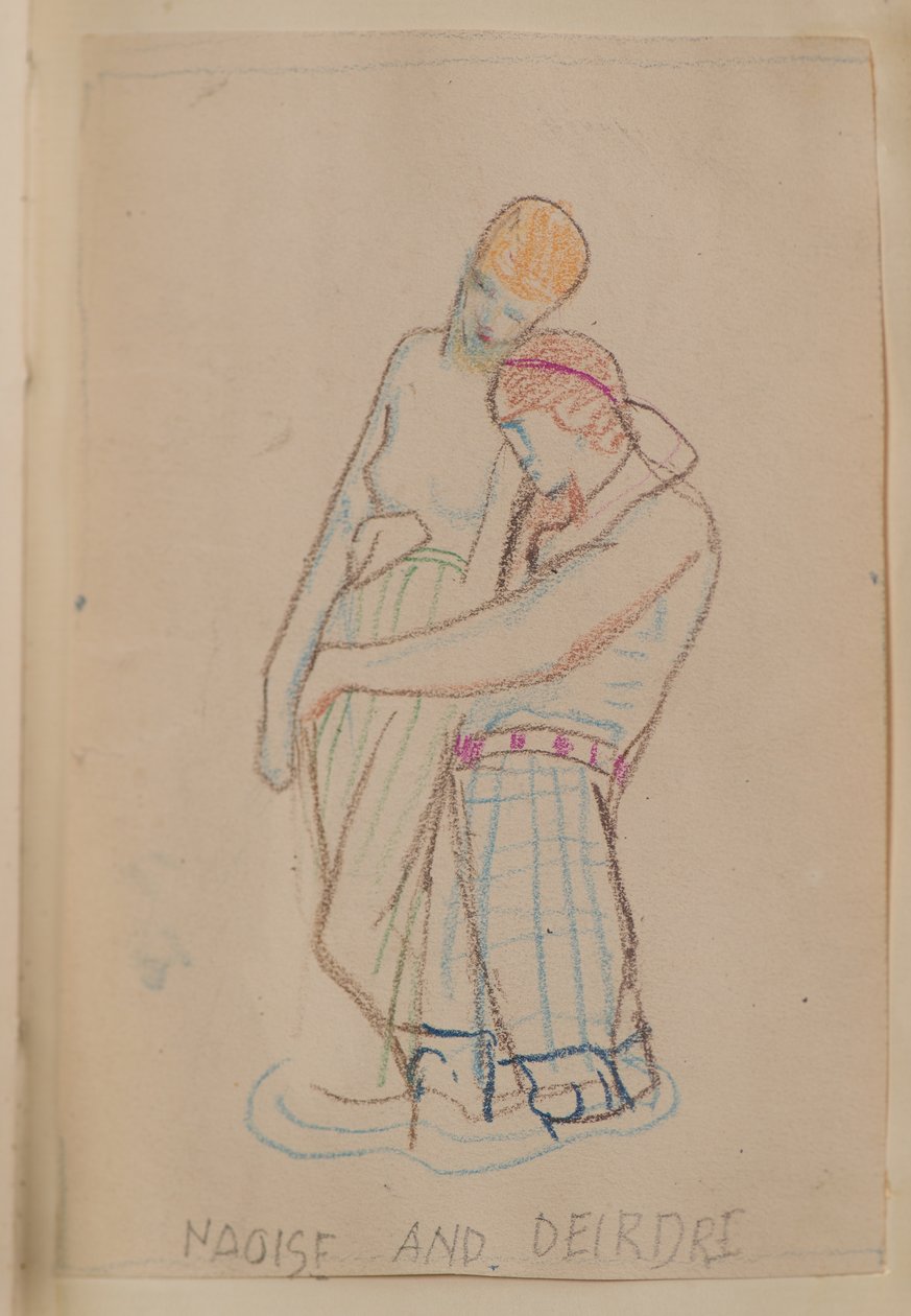 Naoise und Deirdre von John Duncan