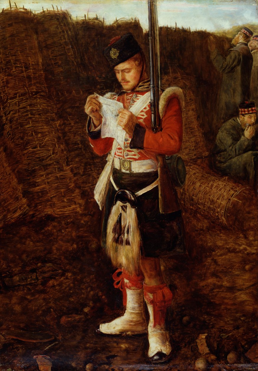 Nachrichten aus der Heimat von John Everett Millais