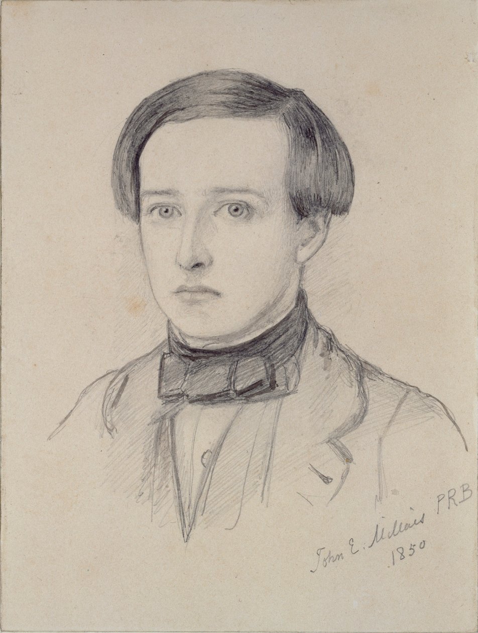 Porträt von Charles Allston Collins, 1850 von John Everett Millais