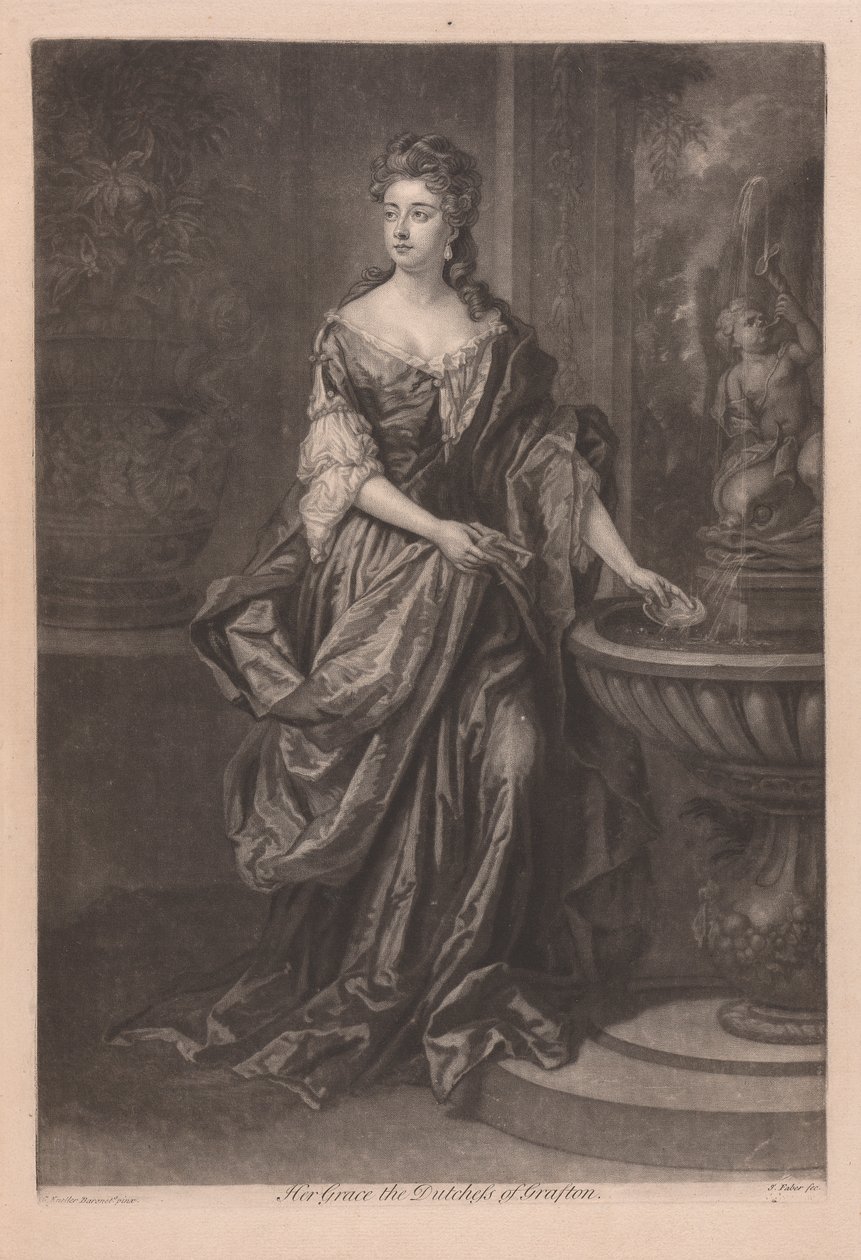 Ihre Gnaden die Herzogin von Grafton von John Faber the younger