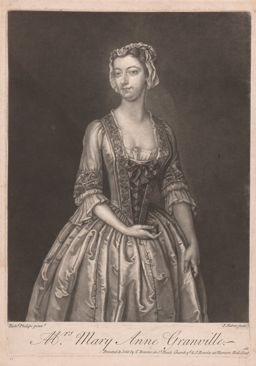 Mrs. Mary Ann Granville von John Faber the younger