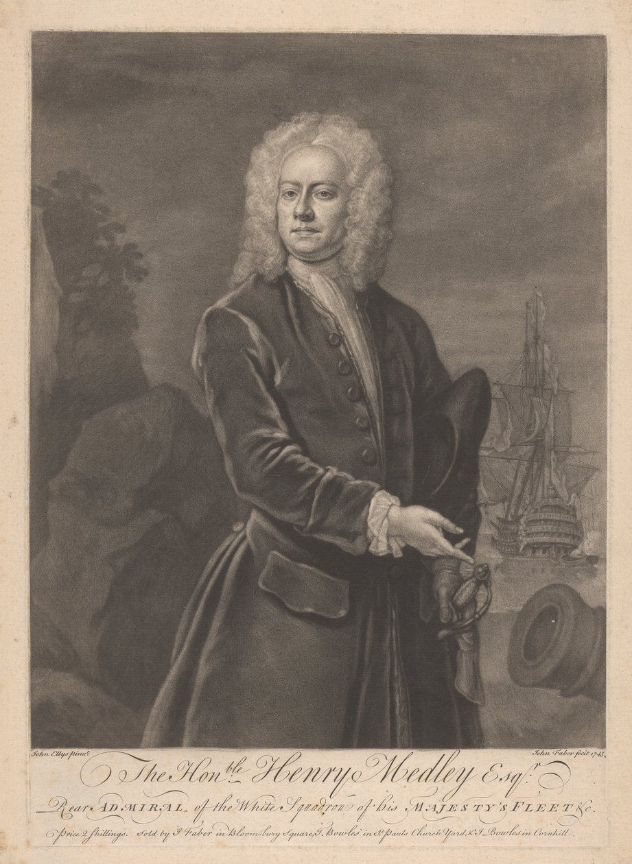 Der ehrenwerte Henry Medley Esq. von John Faber the younger