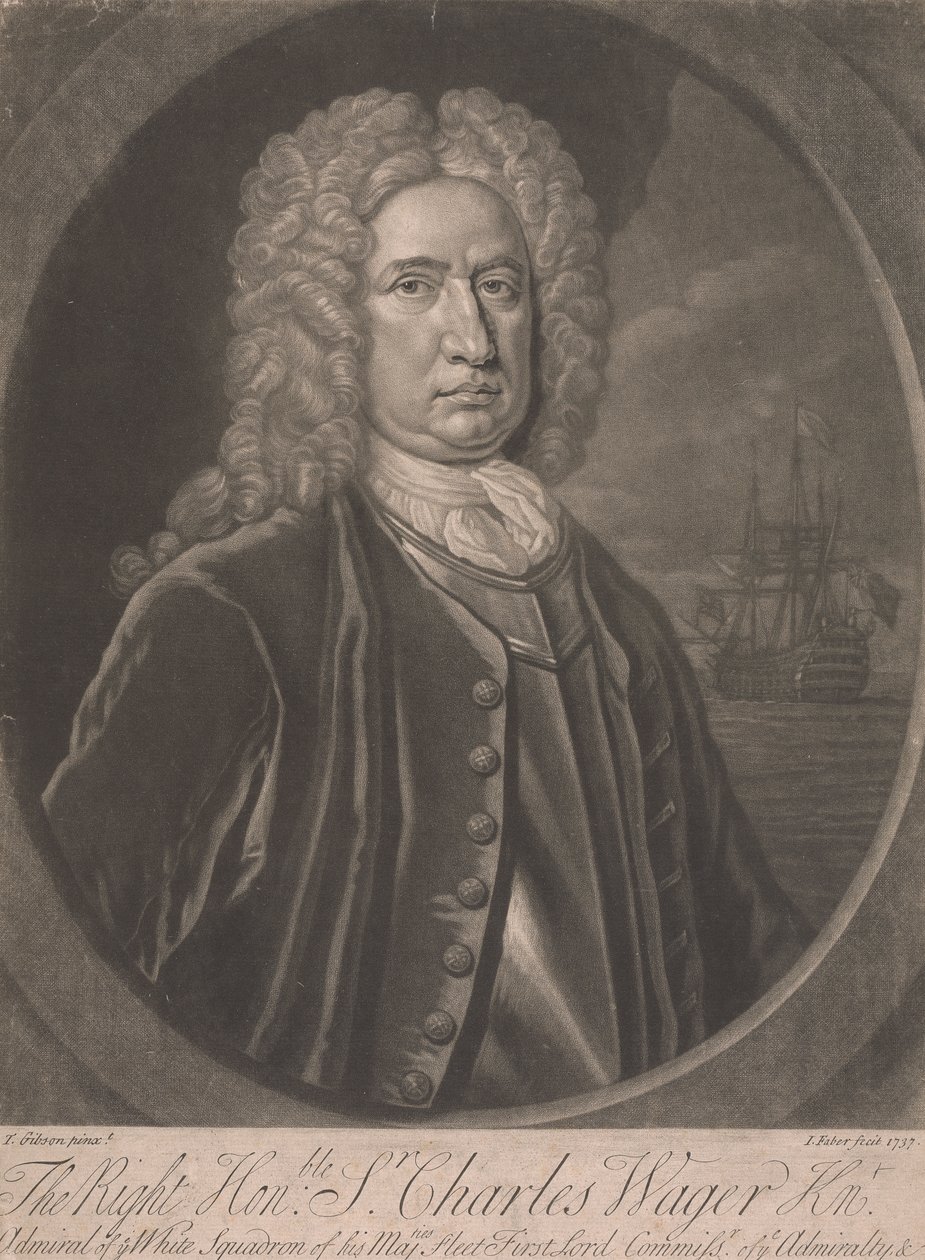 Der ehrenwerte Sir Charles Wager von John Faber the younger