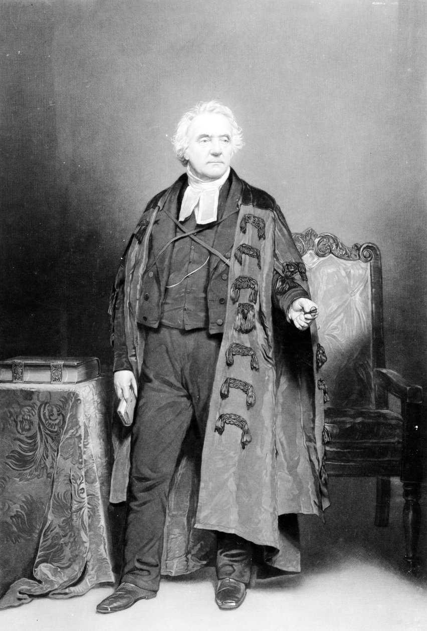 Thomas Chalmers, graviert von James Faed, 1849 von John Faed