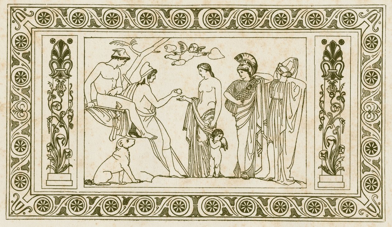 Das Urteil des Paris von John Flaxman