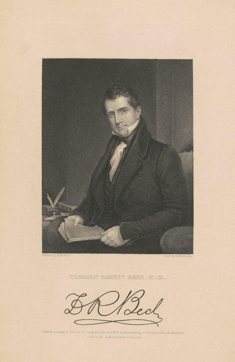 Theodric Romeyn Beck, M.D. von John Francis Eugene Prud