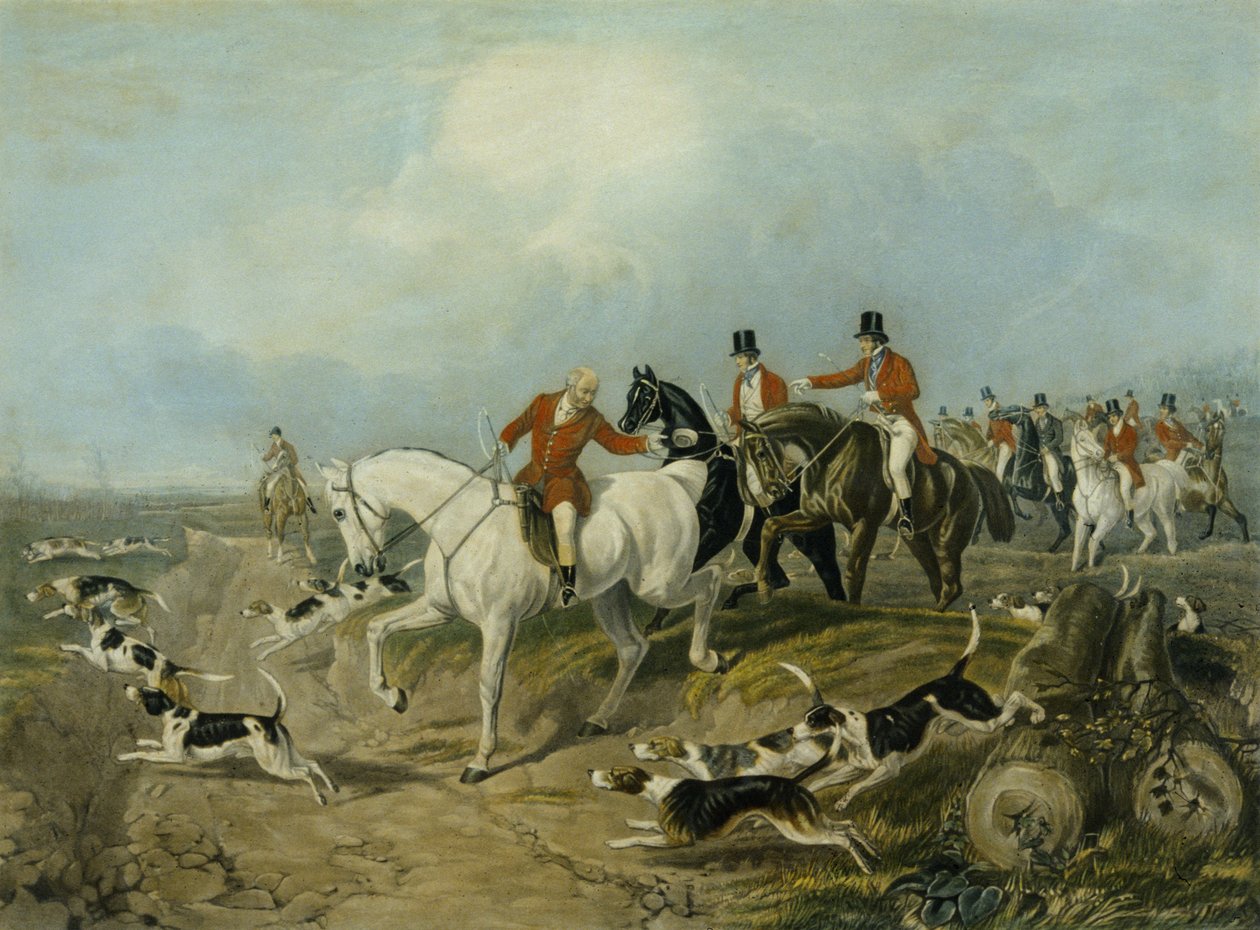 Der Fund, graviert von Huffman und Mackrill von John Frederick Herring Snr