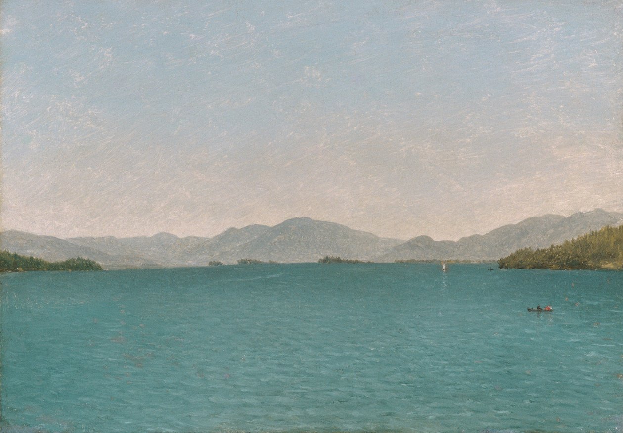 Lake George, Freie Studie von John Frederick Kensett