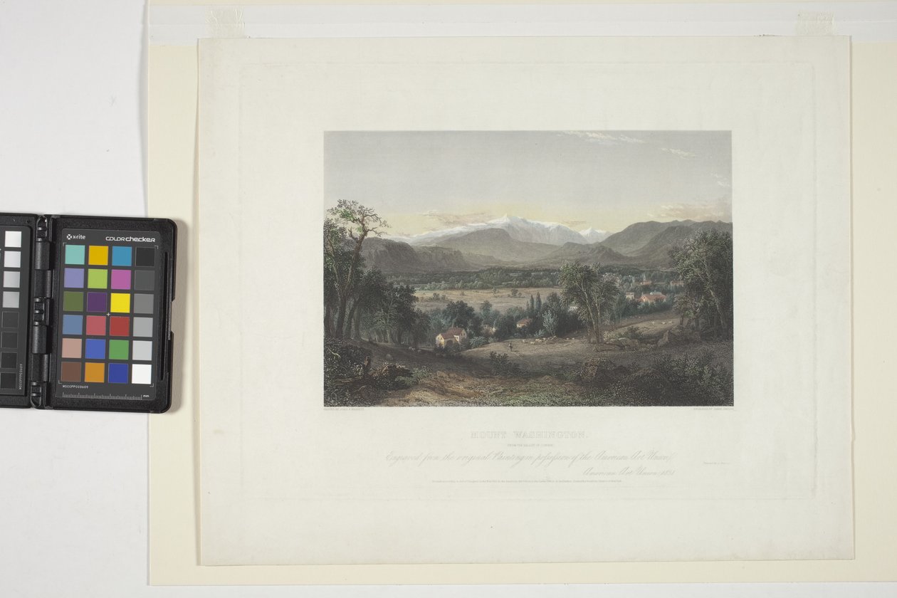 Mount Washington vom Tal von Conway von John Frederick Kensett