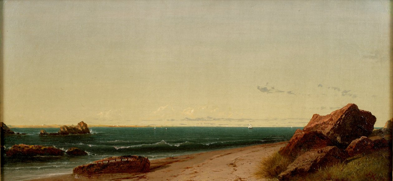 An der Küste von Narragansett von John Frederick Kensett