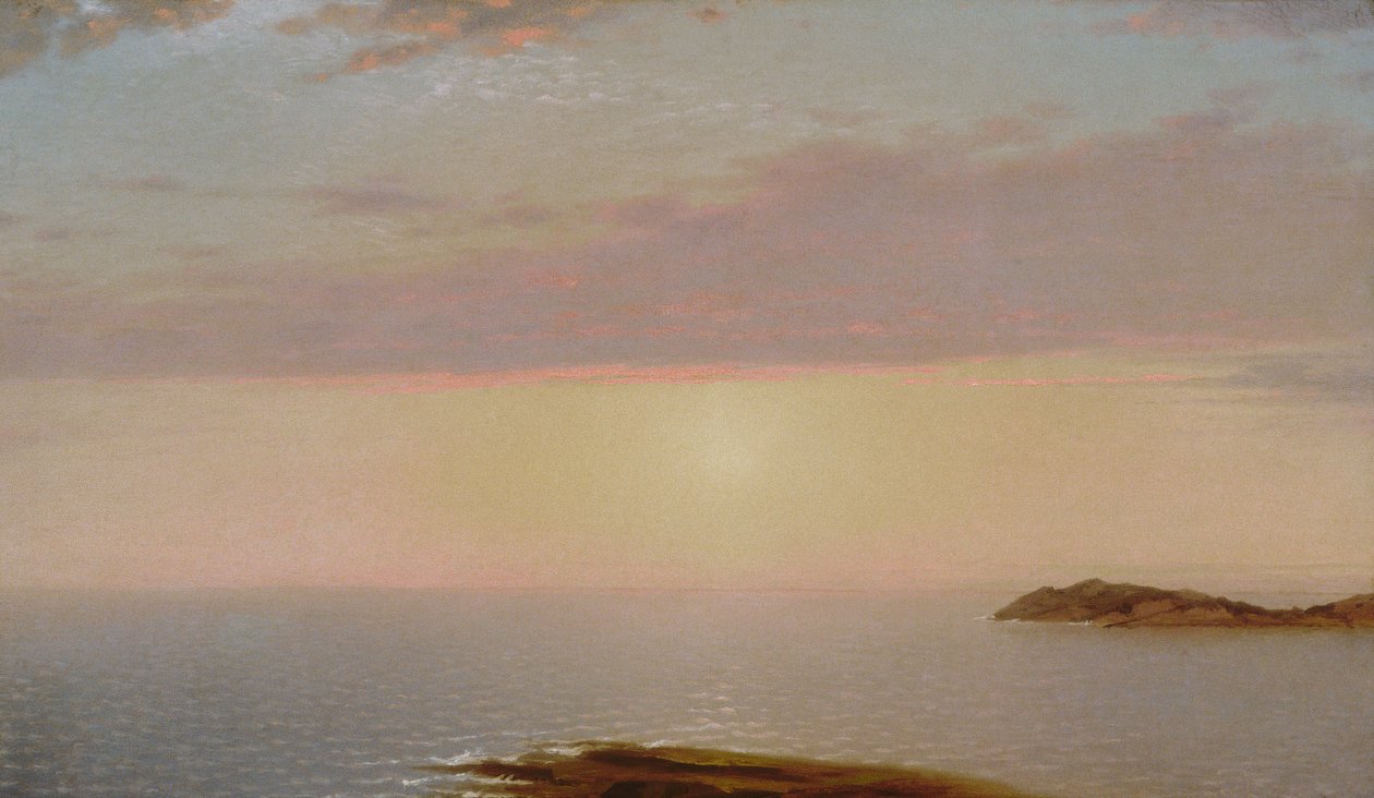 Sonnenuntergang, 1872 von John Frederick Kensett