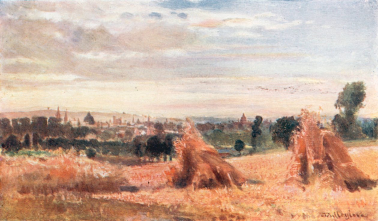 Oxford von Headington Hill von John Fulleylove